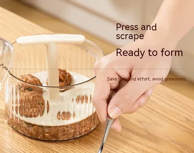 Kitchen Gadget Fried Meatball Making Artifact Mold Balls Fish Meatballs Shrimp Press Slippery Taiwanese