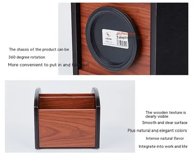 Wooden Desktop Storage Box Creative Home