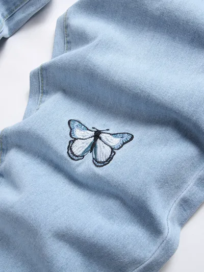 Fashionable And Exquisite Embroidered Men's Jeans