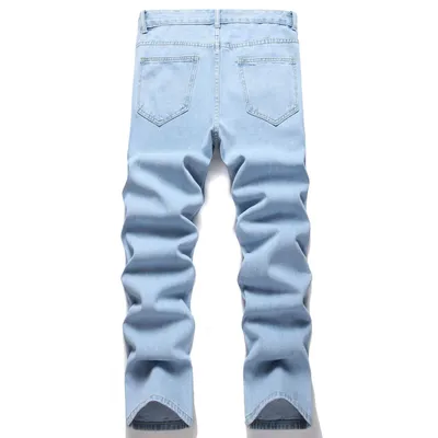 Fashionable And Exquisite Embroidered Men's Jeans