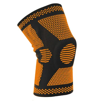 Sports Fitness Silicone Spring Knee Pads