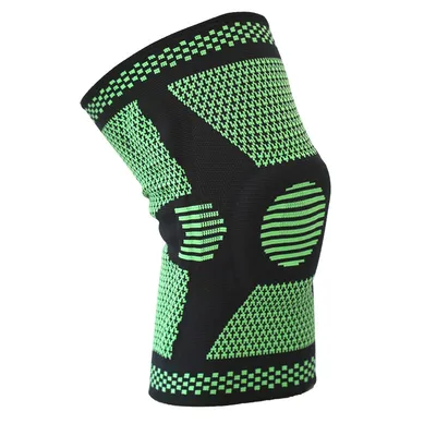 Sports Fitness Silicone Spring Knee Pads