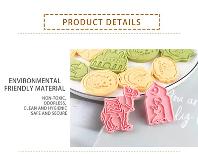 Cookie Mold 3d 3d Diy Plastic Suit Home Cake Cookie Press Type Baking Tool Cutter