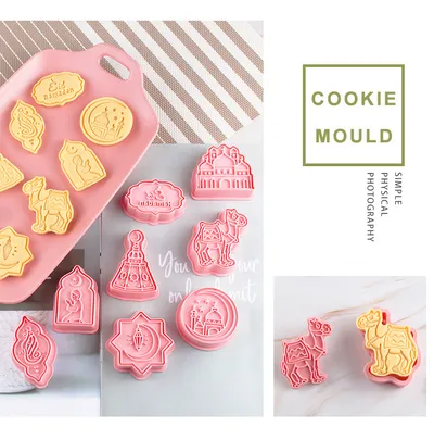Cookie Mold 3d 3d Diy Plastic Suit Home Cake Cookie Press Type Baking Tool Cutter