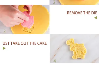 Cookie Mold 3d 3d Diy Plastic Suit Home Cake Cookie Press Type Baking Tool Cutter