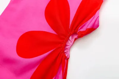 Spring New Women's Clothing Stylish Simple And Versatile Flowers Dress