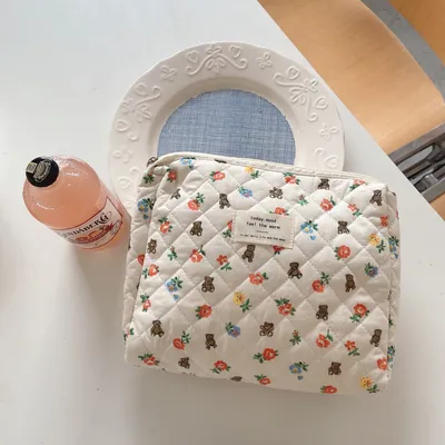 Home Fashion Floral Multifunction Storage Bag Clutch