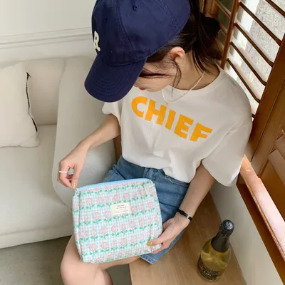 Home Fashion Floral Multifunction Storage Bag Clutch