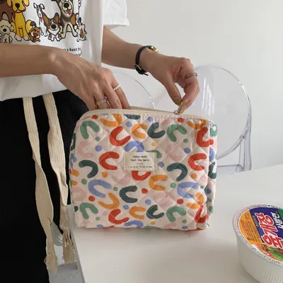 Home Fashion Floral Multifunction Storage Bag Clutch