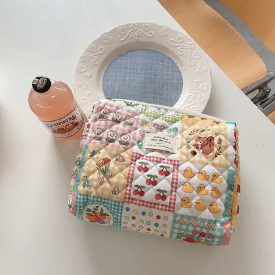 Home Fashion Floral Multifunction Storage Bag Clutch