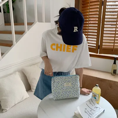 Home Fashion Floral Multifunction Storage Bag Clutch