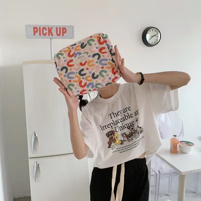 Home Fashion Floral Multifunction Storage Bag Clutch