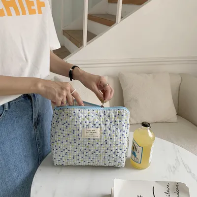 Home Fashion Floral Multifunction Storage Bag Clutch