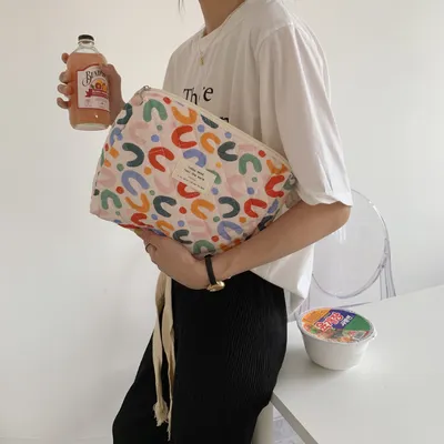 Home Fashion Floral Multifunction Storage Bag Clutch