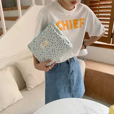 Home Fashion Floral Multifunction Storage Bag Clutch
