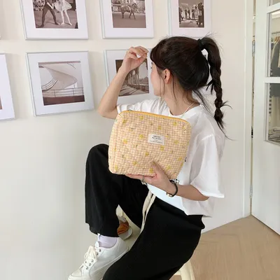 Home Fashion Floral Multifunction Storage Bag Clutch