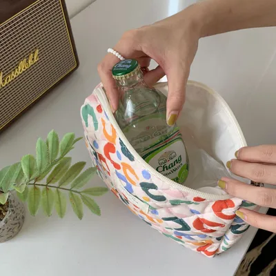 Home Fashion Floral Multifunction Storage Bag Clutch