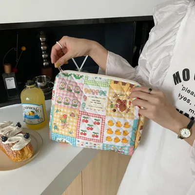 Home Fashion Floral Multifunction Storage Bag Clutch