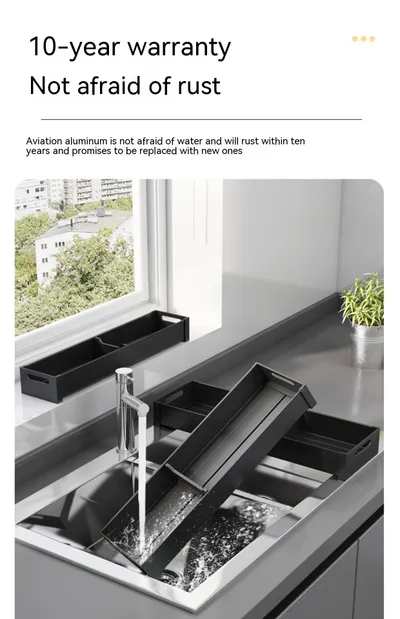 Kitchen Drawer Storage Box Partition