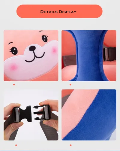 Cartoon Portable Baby Dining Chair Multifunctional Baby Car Can Be Fixed