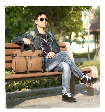 Portable crossbody backpack