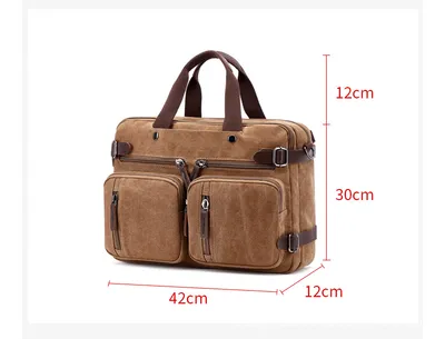 Portable crossbody backpack