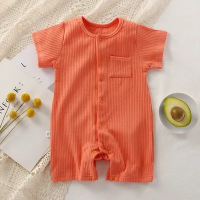 Baby Breathable High Elastic Cotton Jumpsuits Pairs Cardigan
