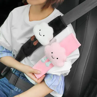 Creative Cartoon Cloud Panda Universal Automobile Seat Belt Shoulder Protector