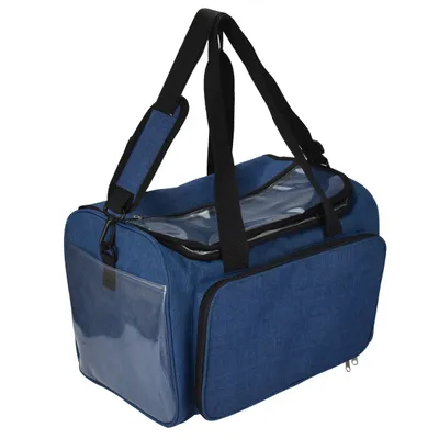Wool Storage DIY Woven Buggy One Shoulder Printing Bucket Bag Luggage Round Bag