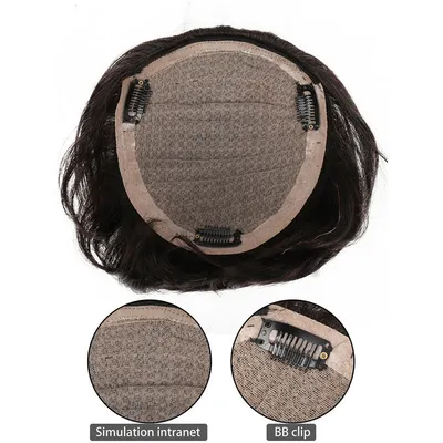 Men's Wig Big Back Head Aircraft Head Invisible Hair Supplementing Piece