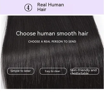 Men's Hand Woven Human Hair Wig