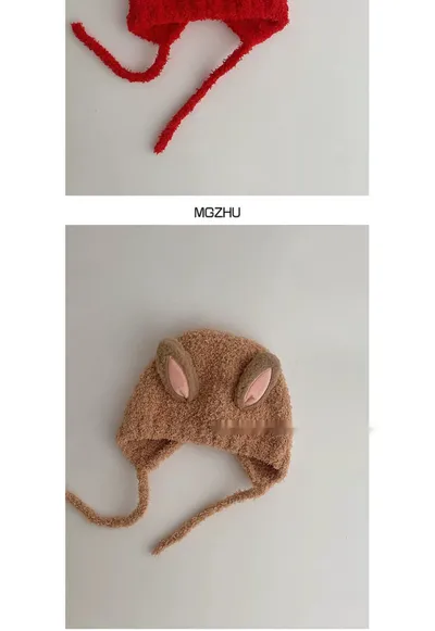 Baby Hat Autumn And Winter Thickening Knitted Hat