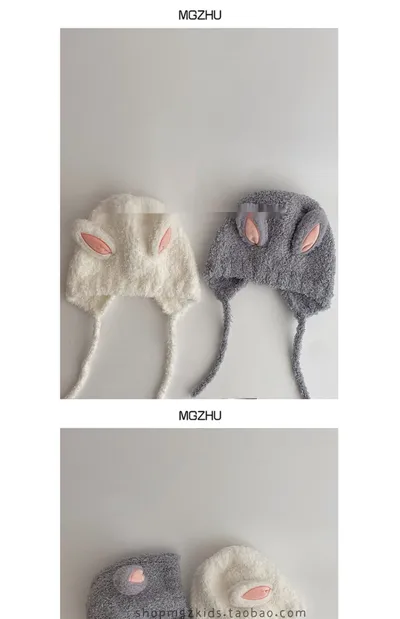 Baby Hat Autumn And Winter Thickening Knitted Hat