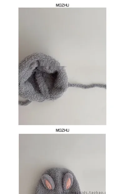 Baby Hat Autumn And Winter Thickening Knitted Hat