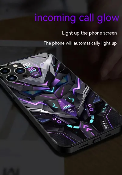 Phone Case Incoming Light-emitting Mech