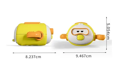 Children's Bath Toys Cartoon Clockwork Bath Water Toys