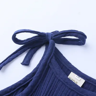 Summer Baby Cotton And Linen Jumpsuit