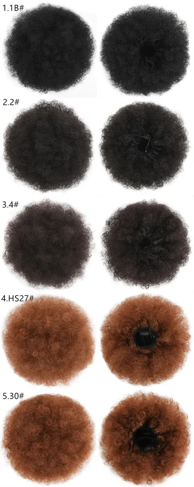 Kinkycurl Large Afro Fluffy Micro-curly Wig Hair Bag
