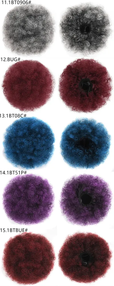 Kinkycurl Large Afro Fluffy Micro-curly Wig Hair Bag