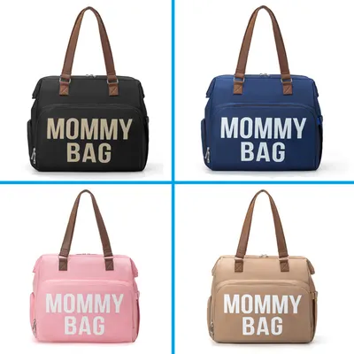 Large Capacity Multifunctional Crossbody Insulated Mummy Bag Backpack