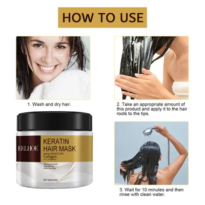Repair Moisturizing Hair Mask Deep Moisturizing Repair Damaged Hair Anti-drying Split Knot