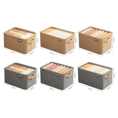 Clothes Storage Box Thick Fabric Storage Box Dormitory Home