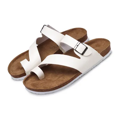 Fashion Couple Cork Slippers Men