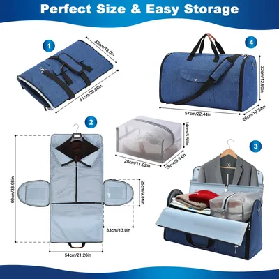 Folding Travel Workout Multifunctional Luggage Bag