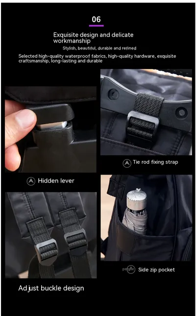 Folding Waterproof Lightweight Multifunctional Travel Bag