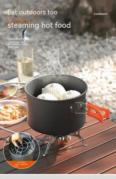 Multi-person Camping Picnic Pot Portable Mixed Pot