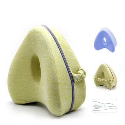 Heart-shaped Memory Foam Leg Pillow Contour Legacy Leg Pillow