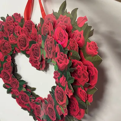 باقة زفاف ثلاثية الأبعاد، هدية عيد الأم، فن نحت الورق، بطاقة معايدة