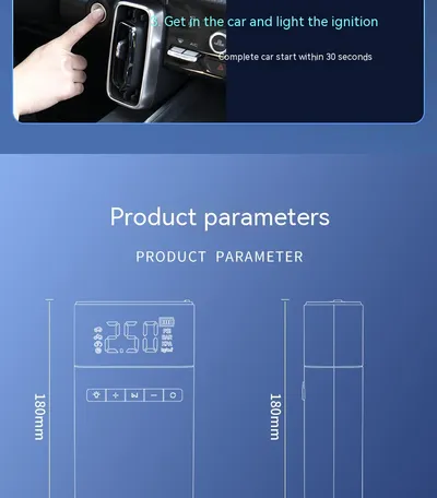 Automobile Emergency Start Power Source All-in-one Machine With Electric Treasure