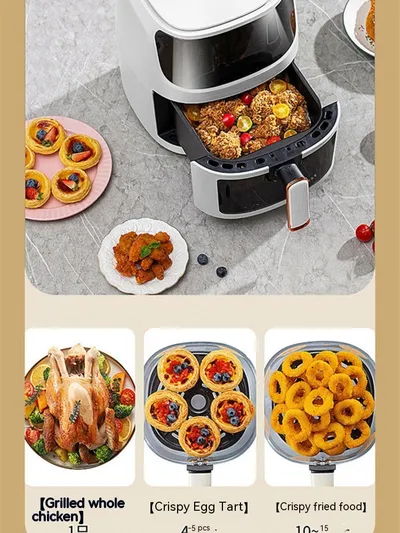 Home Intelligent Large Capacity Visual Multifunctional Air Fryer
